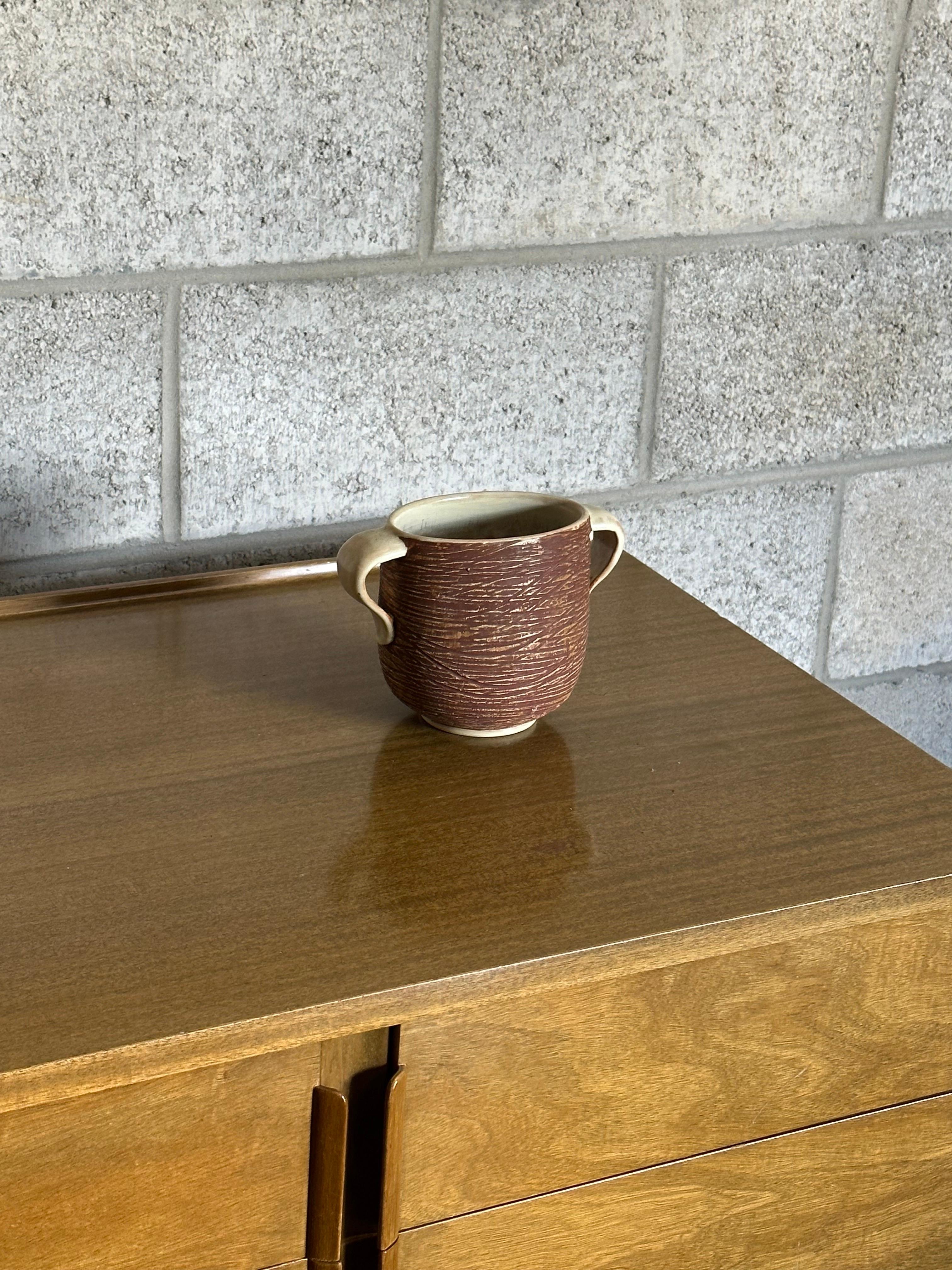 Mid-Century moderno Vaso Andersson & Johansson per Höganäs Keramik, Svezia in vendita