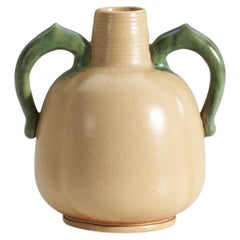 Andersson & Johansson, Vase, Glazed Stoneware, Höganäs, Sweden, 1940s