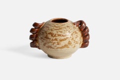 Andersson & Johansson, Vase, Stoneware, Sweden, 1940s