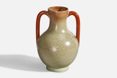 Andersson & Johansson, Vase, Stoneware, Sweden, 1940s
