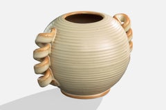 Andersson & Johansson, Vase, Stoneware, Sweden, 1940s