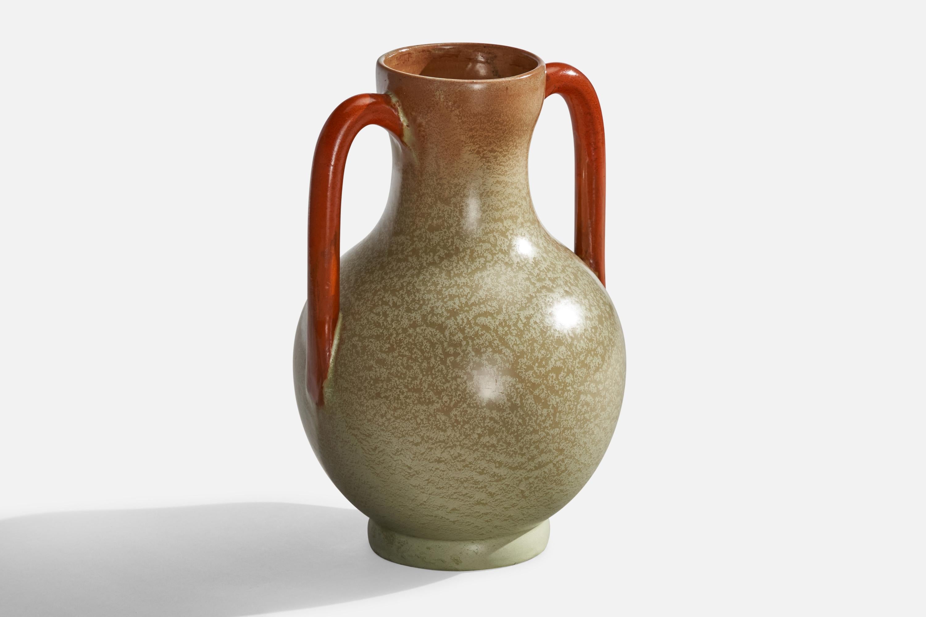 Scandinavo moderno Andersson & Johansson, Vaso, Gres, Svezia, anni '40 in vendita