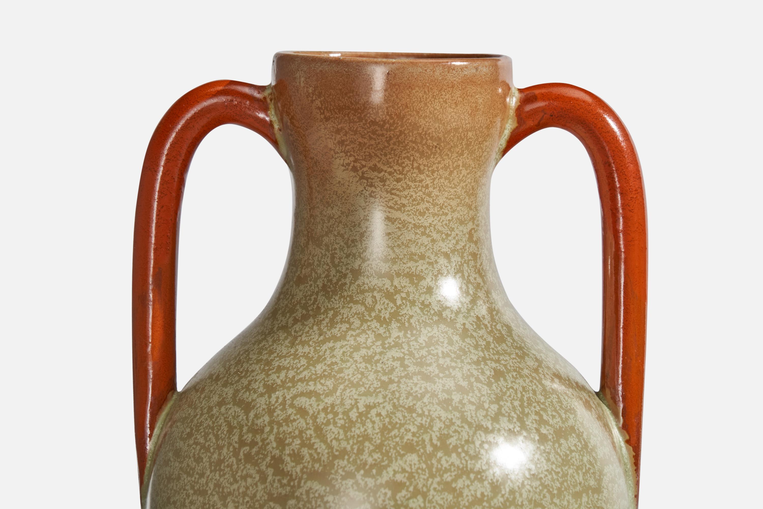 Metà XX secolo Andersson & Johansson, Vaso, Gres, Svezia, anni '40 in vendita