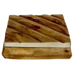 Andes Large Wood & Alpaca Silver Box