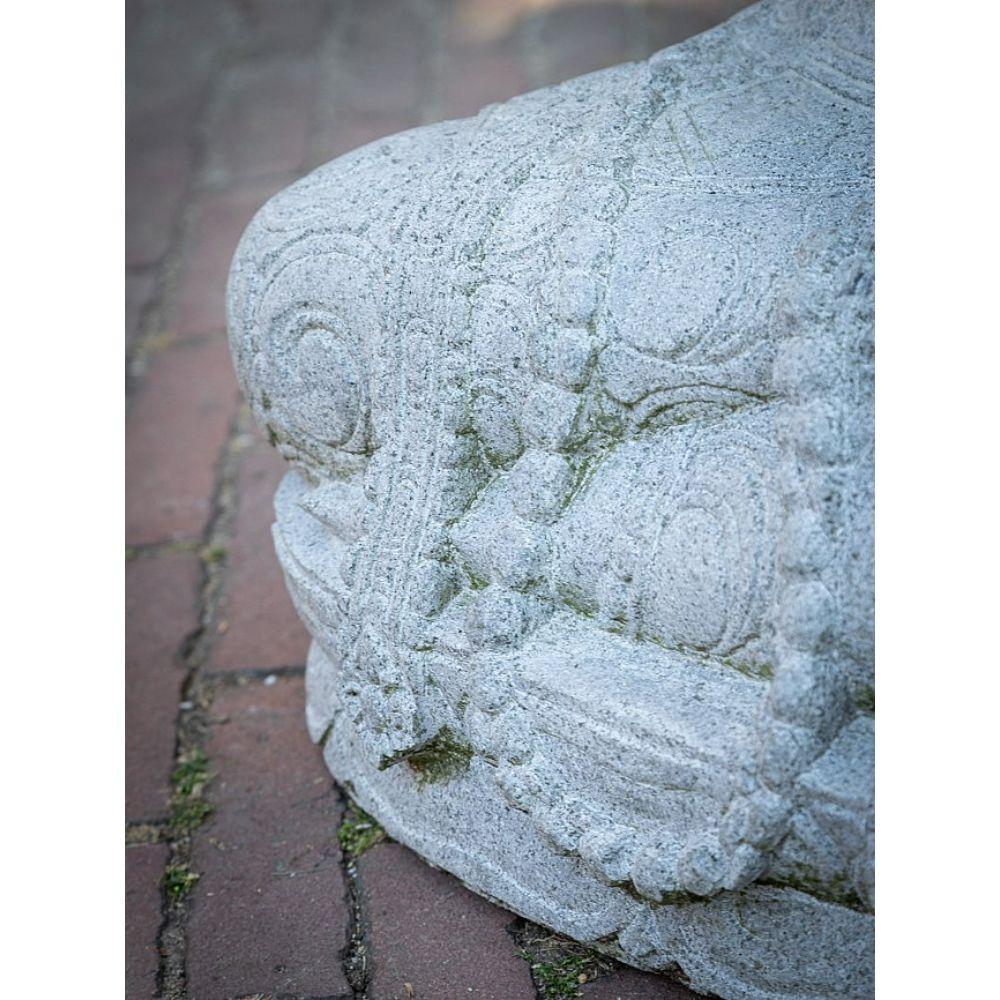 Andesite Stone Statue of Dewi Tara from Indonesia For Sale 6