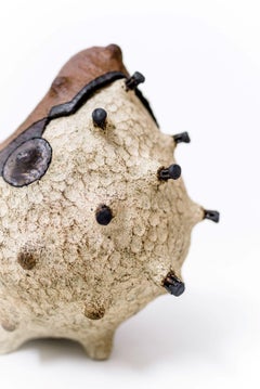 Andile Dyalvane, "iMpukwe'dladla Grain Silo Rat", Terracotta Clay Sculpture