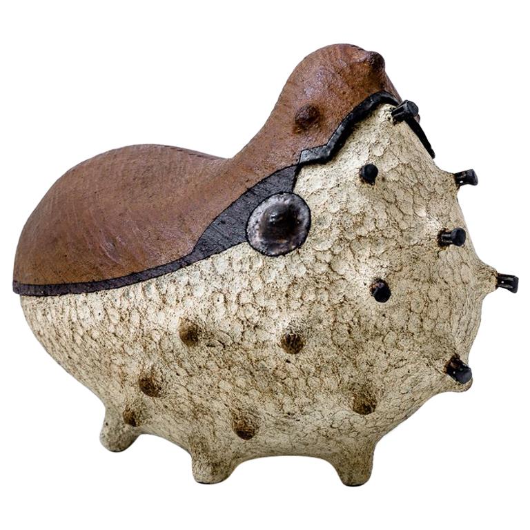 Andile Dyalvane, "iMpukwe'dladla Grain Silo Rat", Terracotta Clay Sculpture