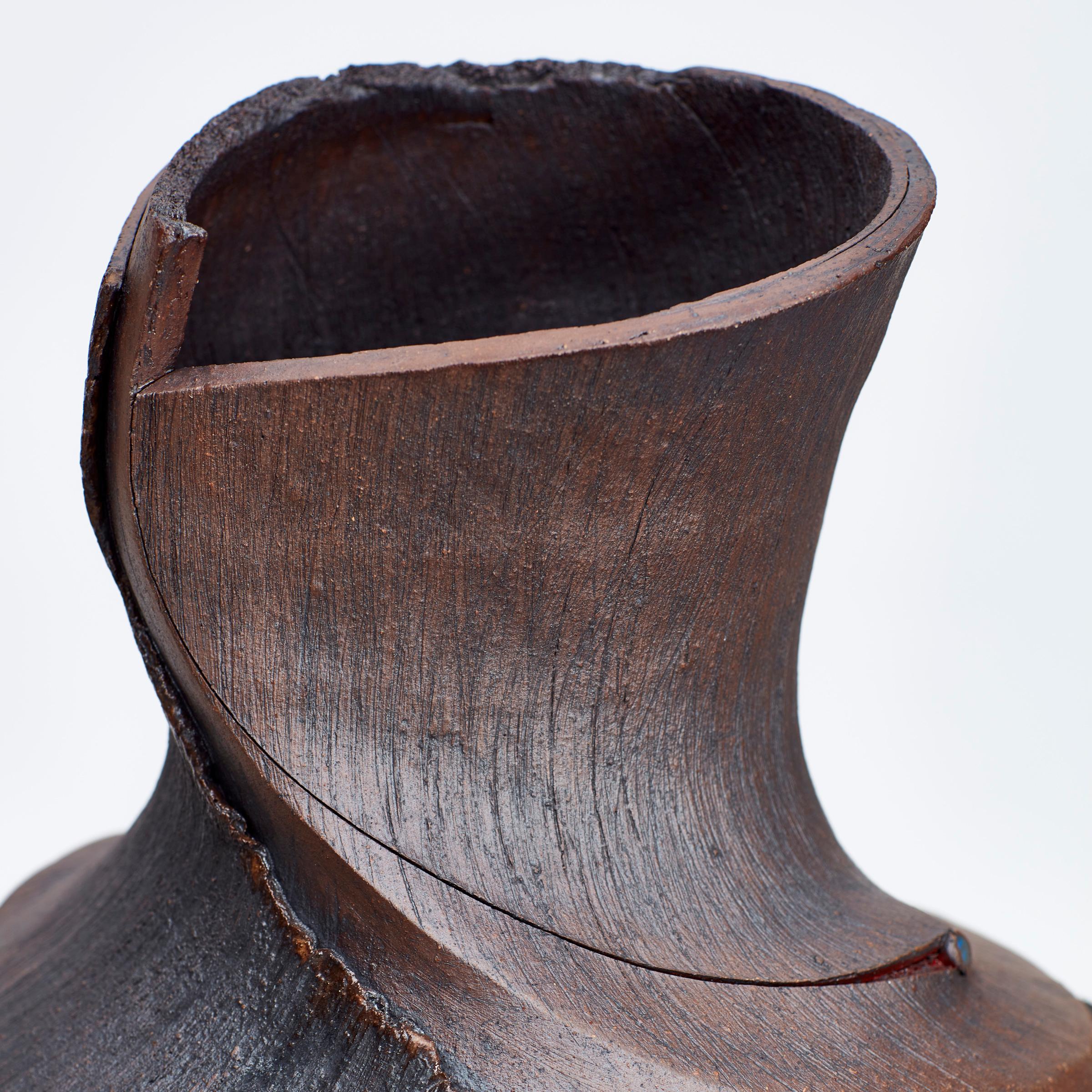 British Andile Dyalvane, The Dancer, Clay Sculpture
