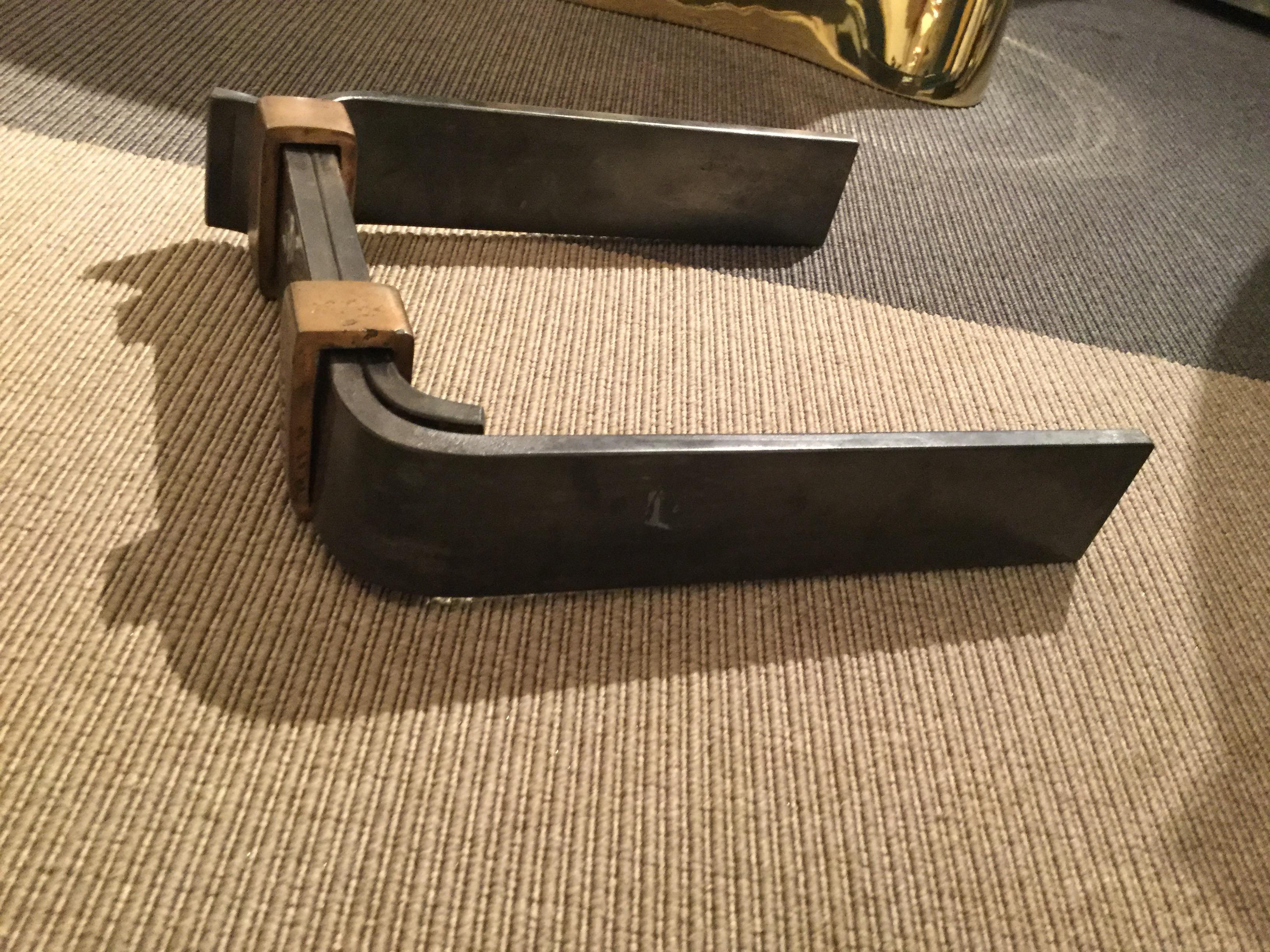 Belge Andiron par Jules Wabbes, Belgique, vers 1970 en vente