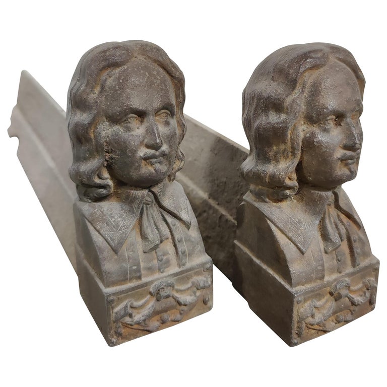 Andirons / Fire Dogs, The Composer For Sale at 1stDibs