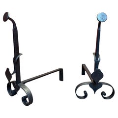 Metal Andirons