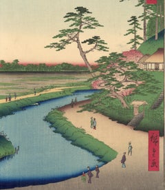 Basho's Hermitage (First, Deluxe Edition) from 100 Views of Edo
