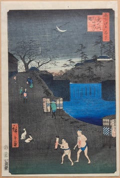 Hiroshige (1797-1858) - Toranomon-soto Aoizaka [Pendio di Aoi, fuori Toranomon GATS