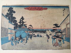 Hiroshige (1797-1858) - View of Kasumigaseki (Kasumigaseki no zu) 東都名所