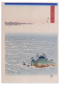 Rapids At Naruto - Woodcut After Hiroshige Utagawa - Early 20th Century