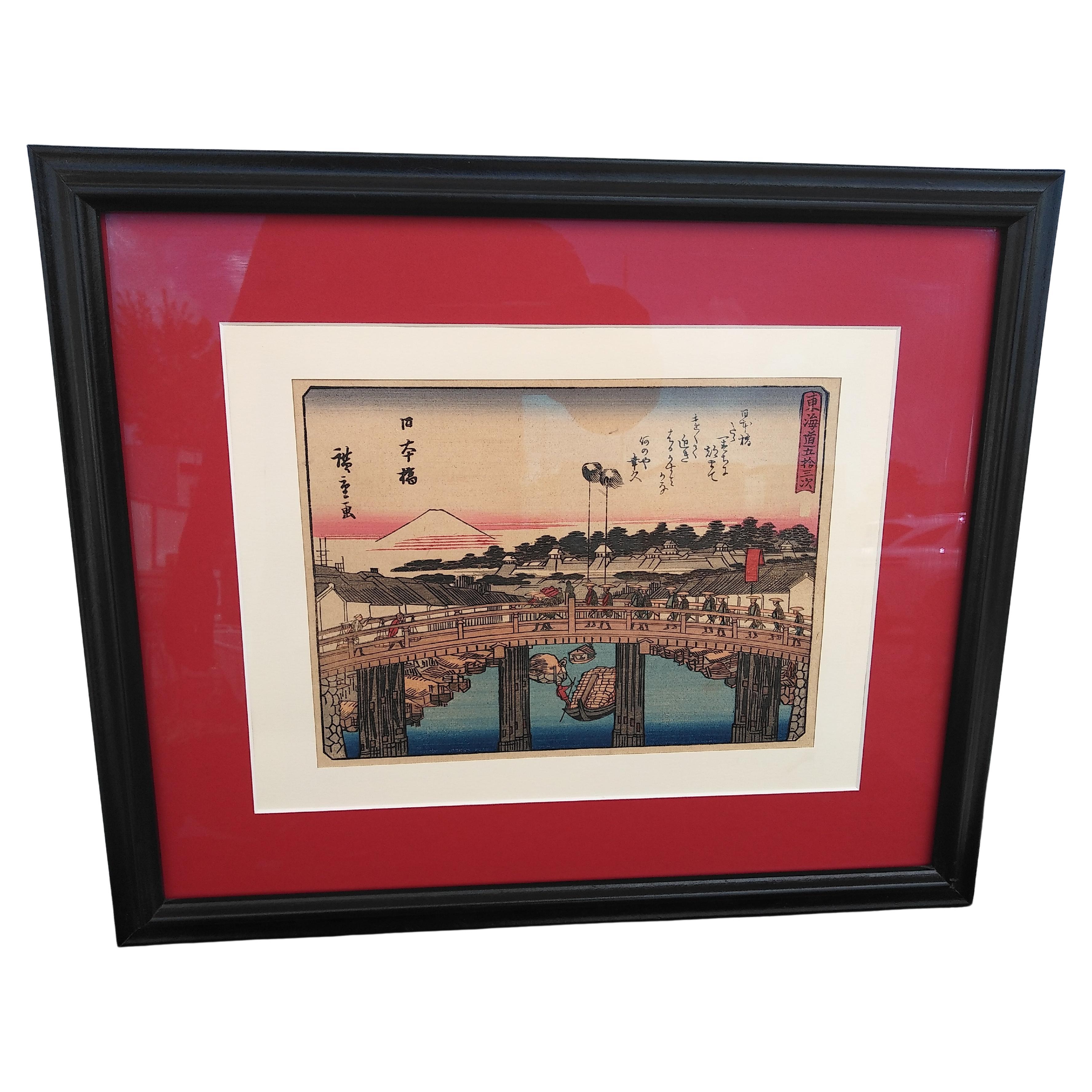 Ando Hiroshige woodblock print