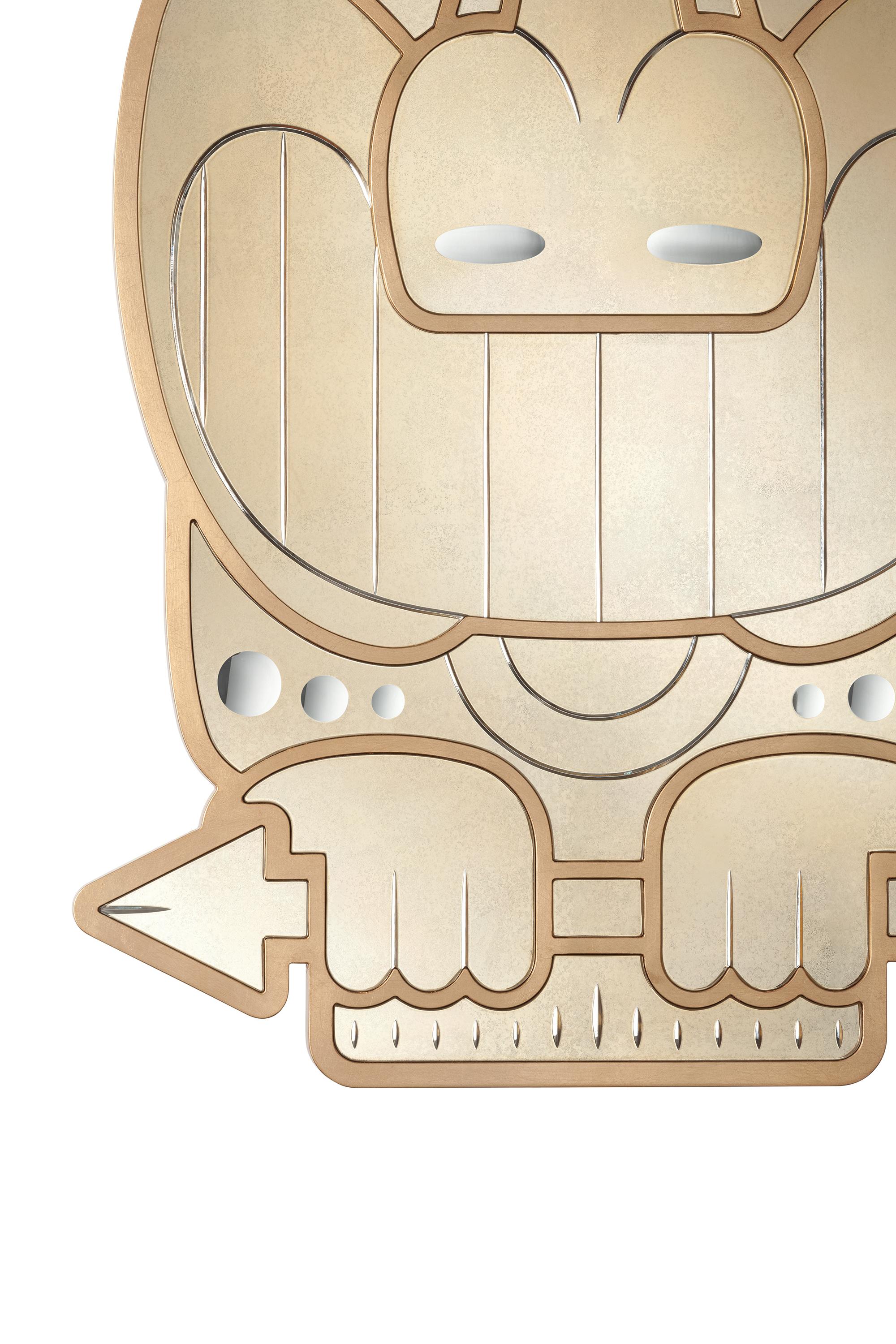 Post-Modern Ando Mirror by Vetralia For Sale