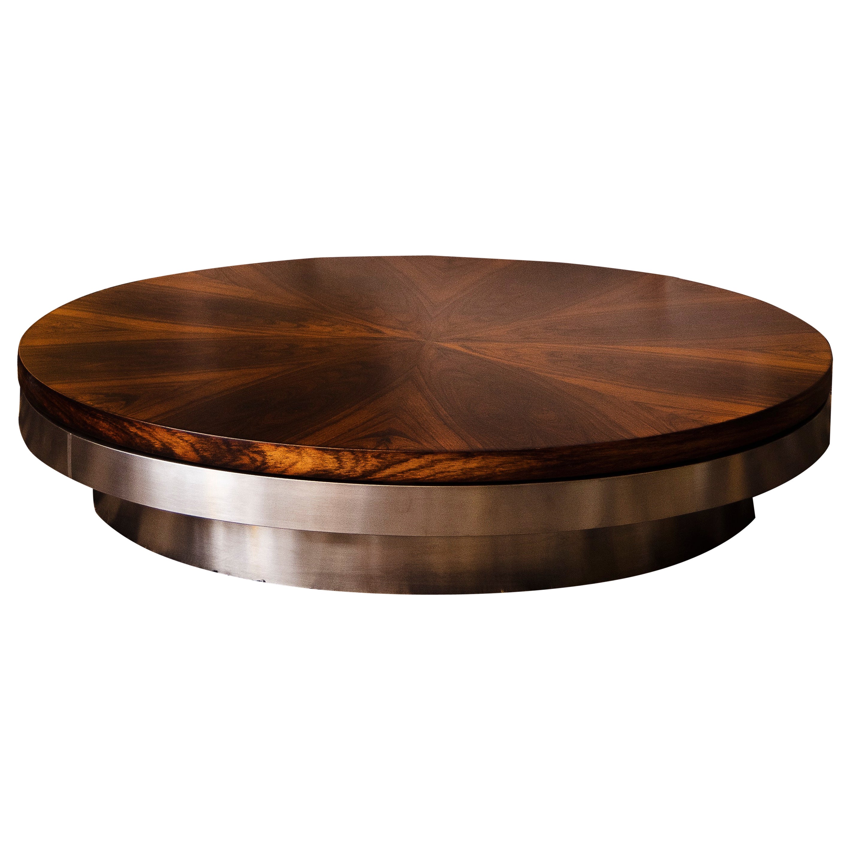 "ANDO" unique 70s inspired sofa table by FABIAN FREYTAG STUDIO For Sale