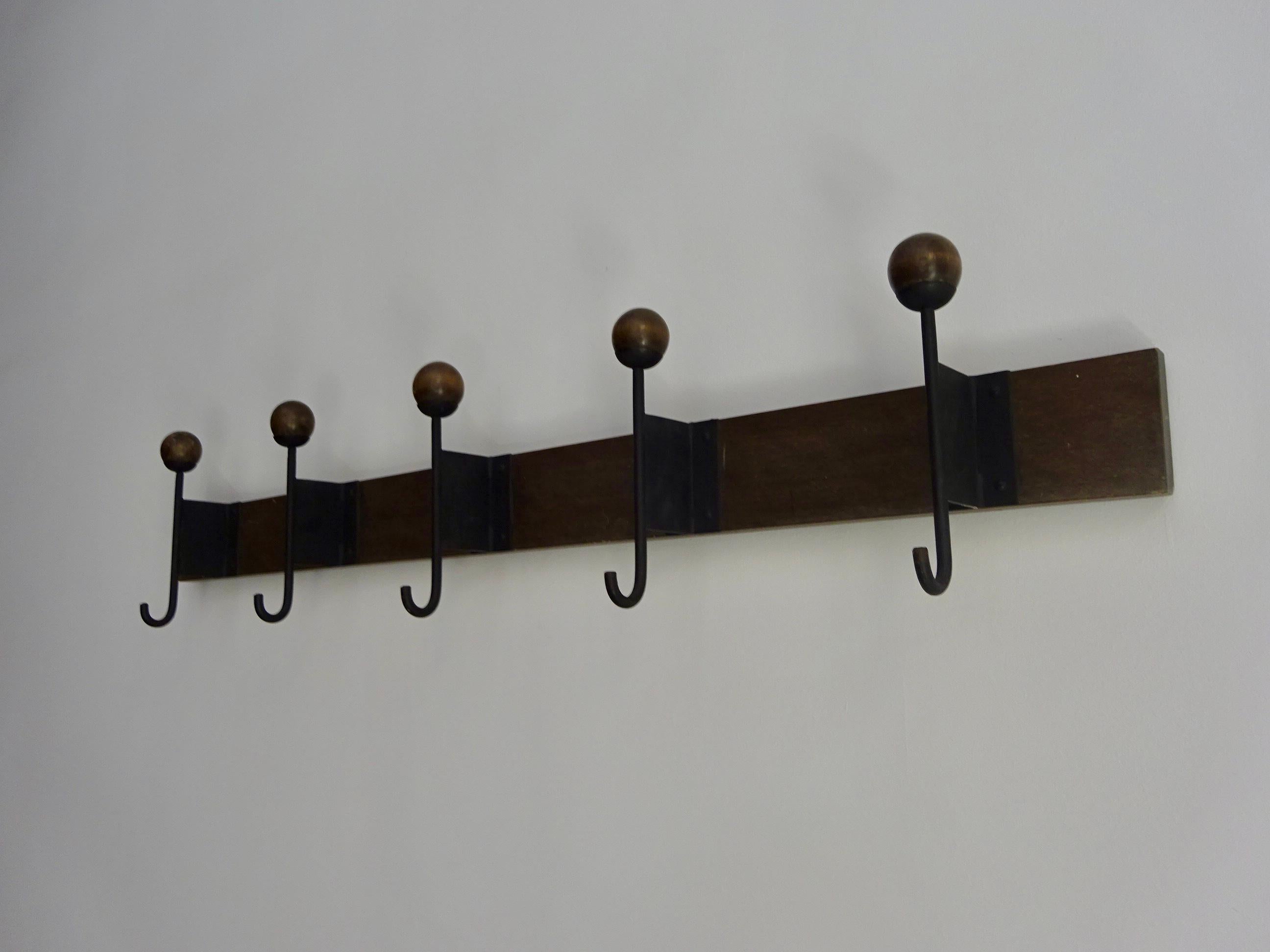 “Andorra” wall coat hanger by Jordi Vilanova i Bosch, 1962. For Sale 2