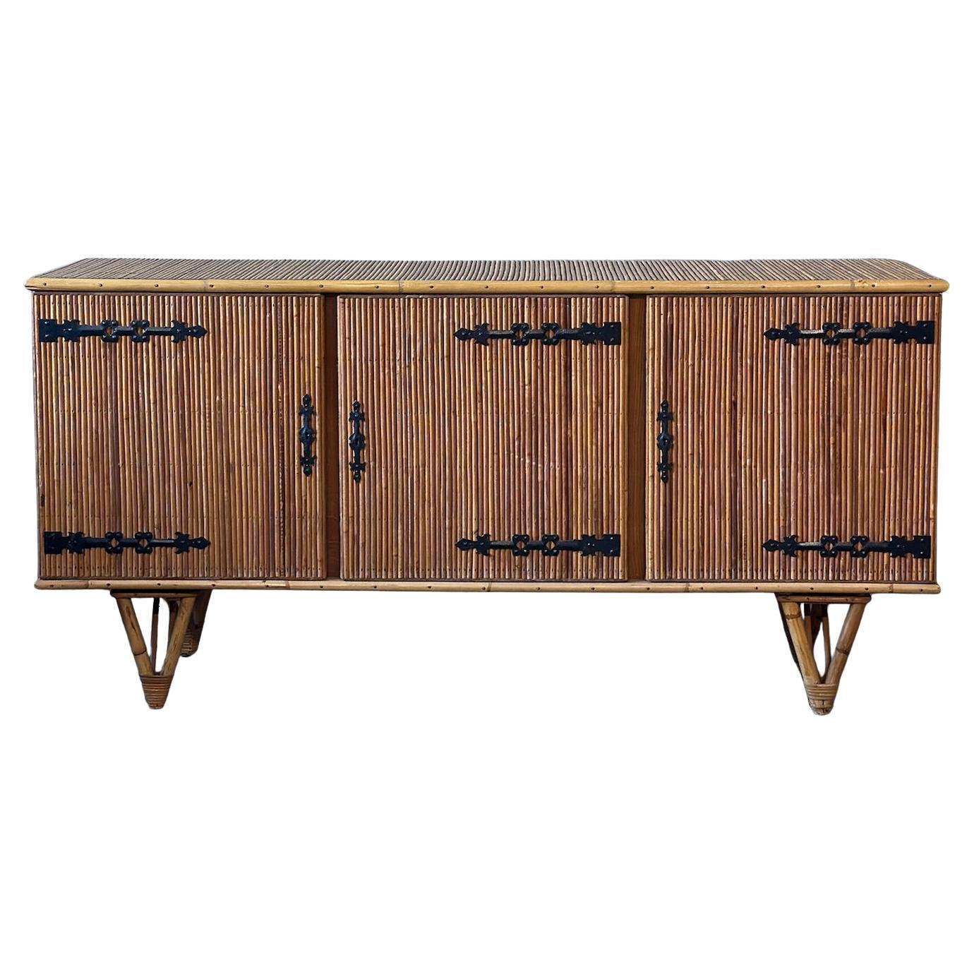 Andoux Minet Bamboo Sideboard