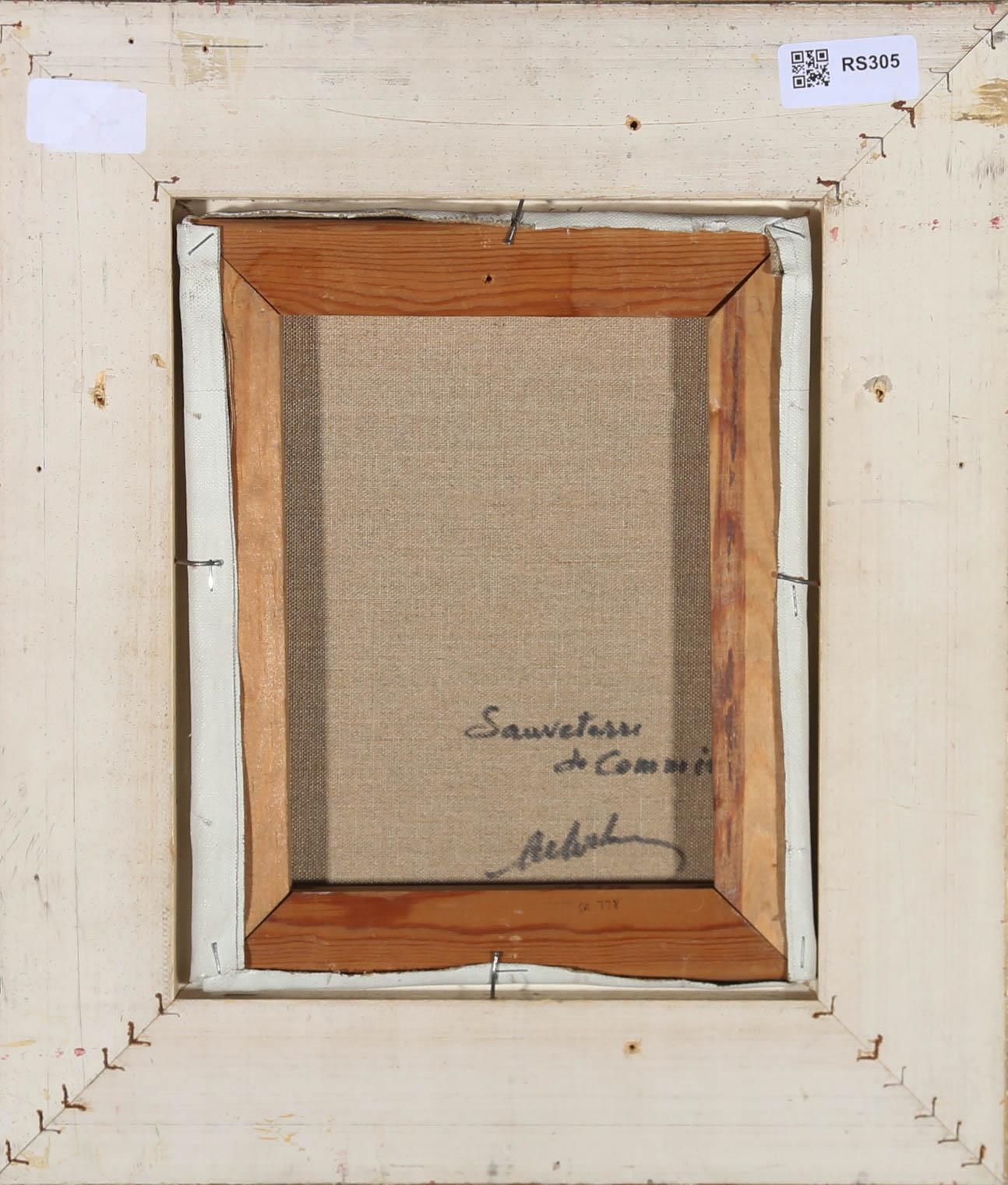André Corteel - Olio del 20° secolo incorniciato, Sauveterre de Comminges 3