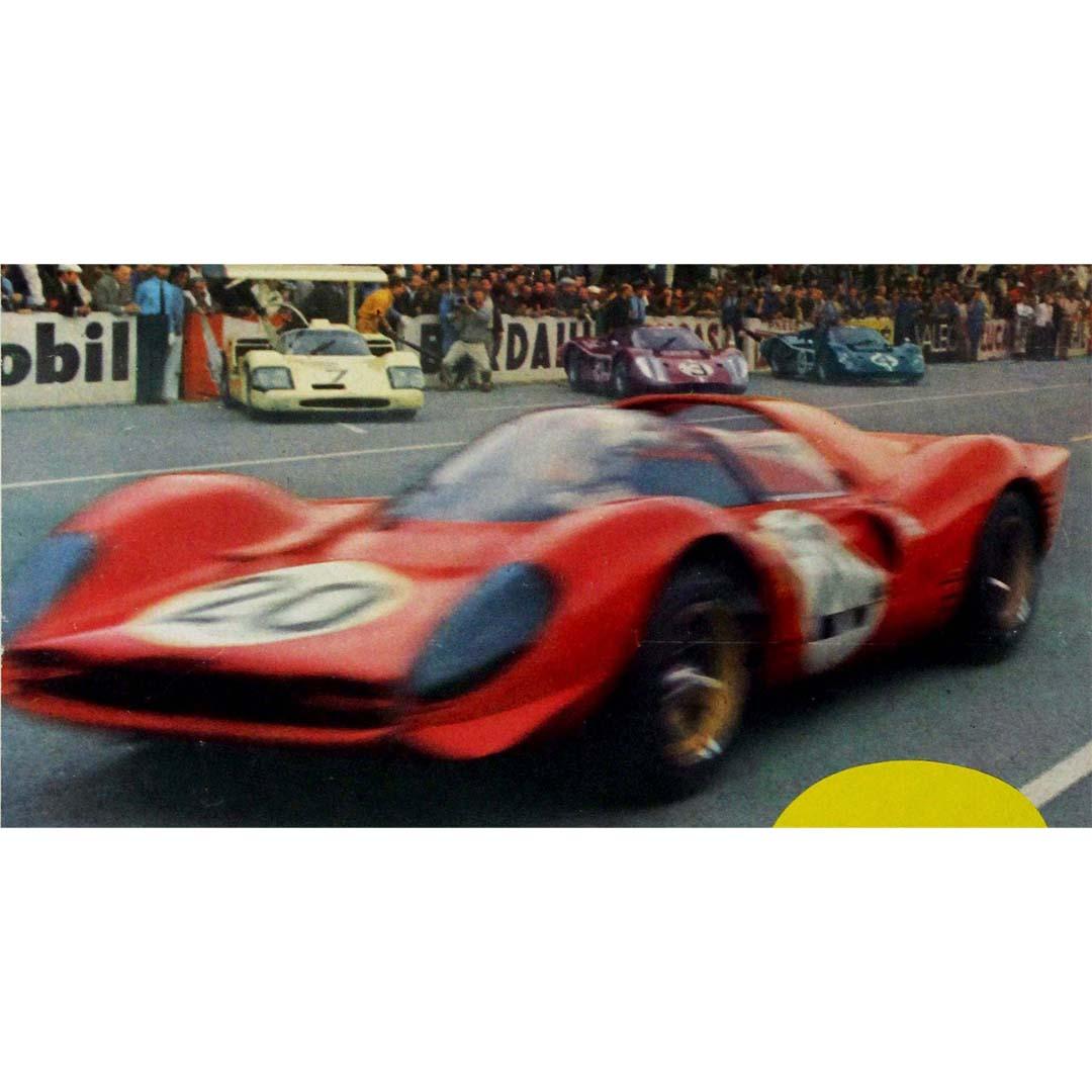 Originalplakat für das „24 Heures du Mans“ aus dem Jahr 1968 – Sports im Angebot 1
