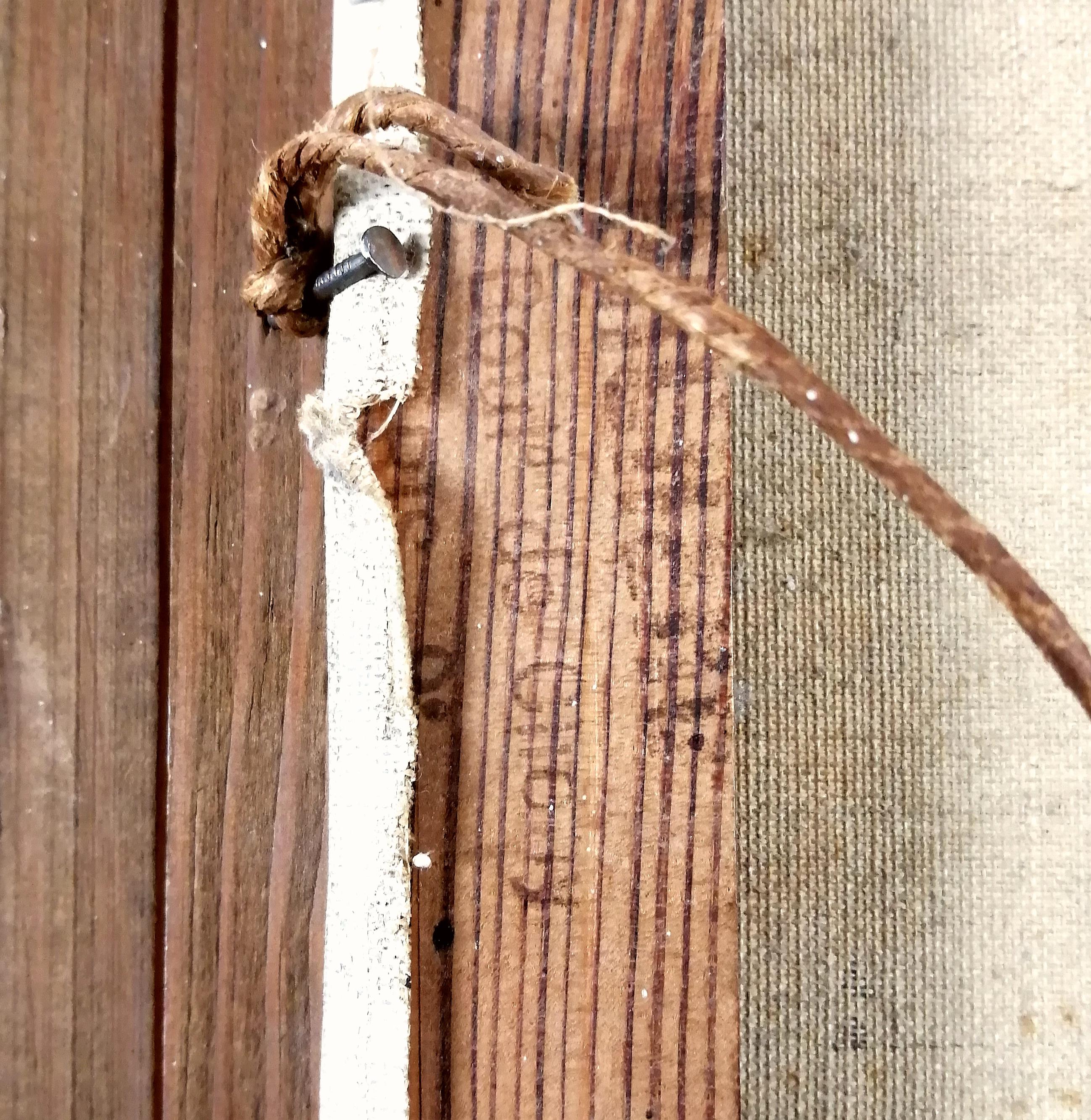 Château de Foix - Südfrankreich Französisch Naïf Landschaft Öl auf LeinwandGemälde im Angebot 4