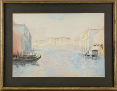 Andre Girard (1901 - 1968) New York / Frankreich Aquarell „Venice Impression“