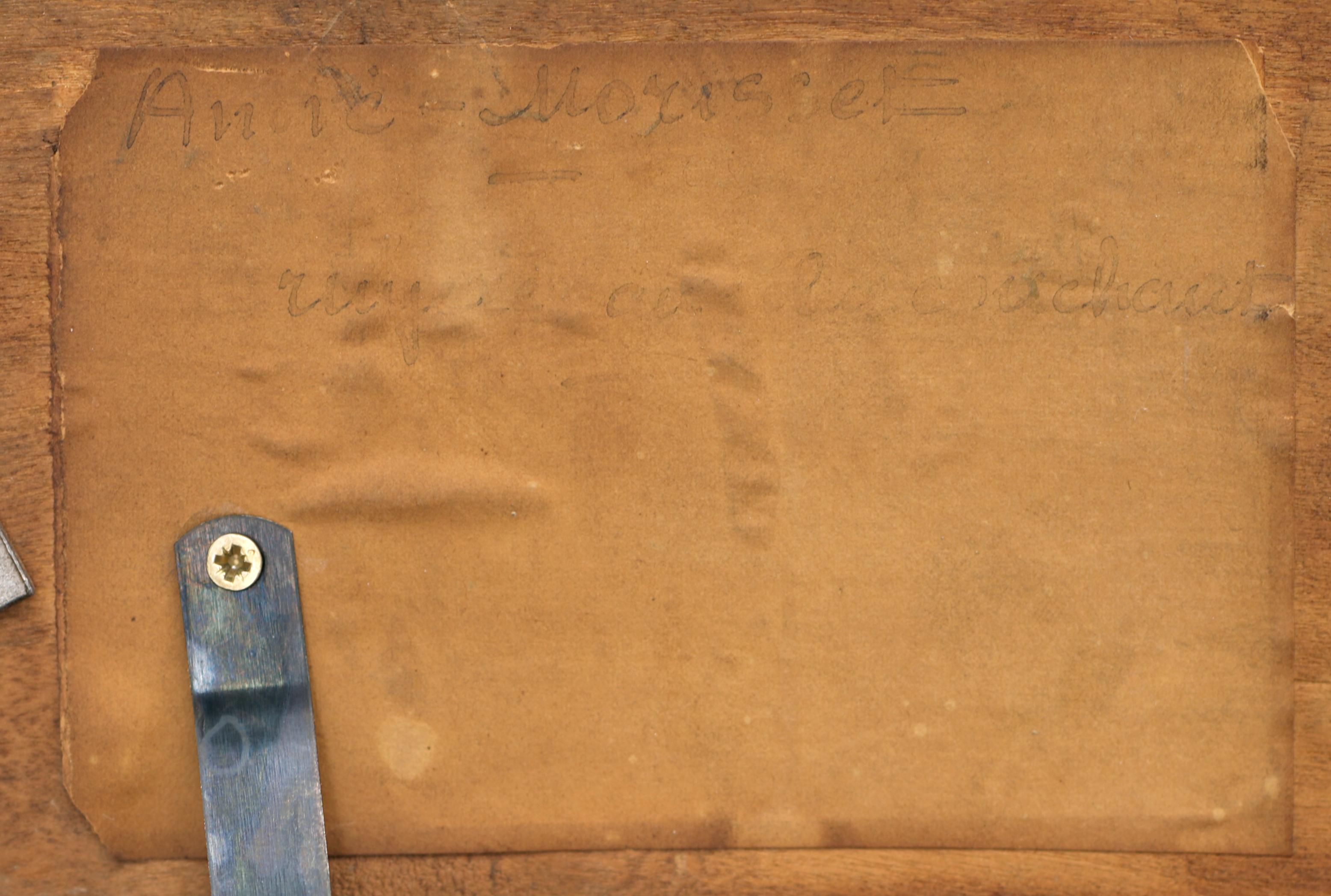 Andre MORISSET Seaside at Sunset, oil on canvas, 1931 im Angebot 3