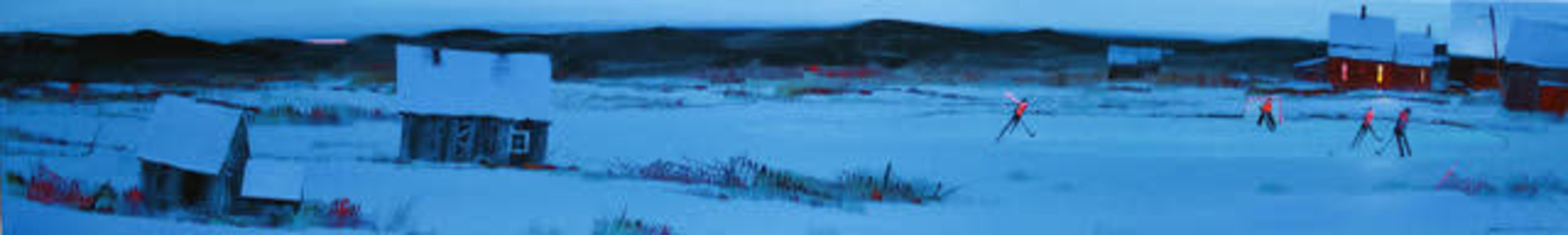 André Philibert Landscape Painting - Winter Come Back