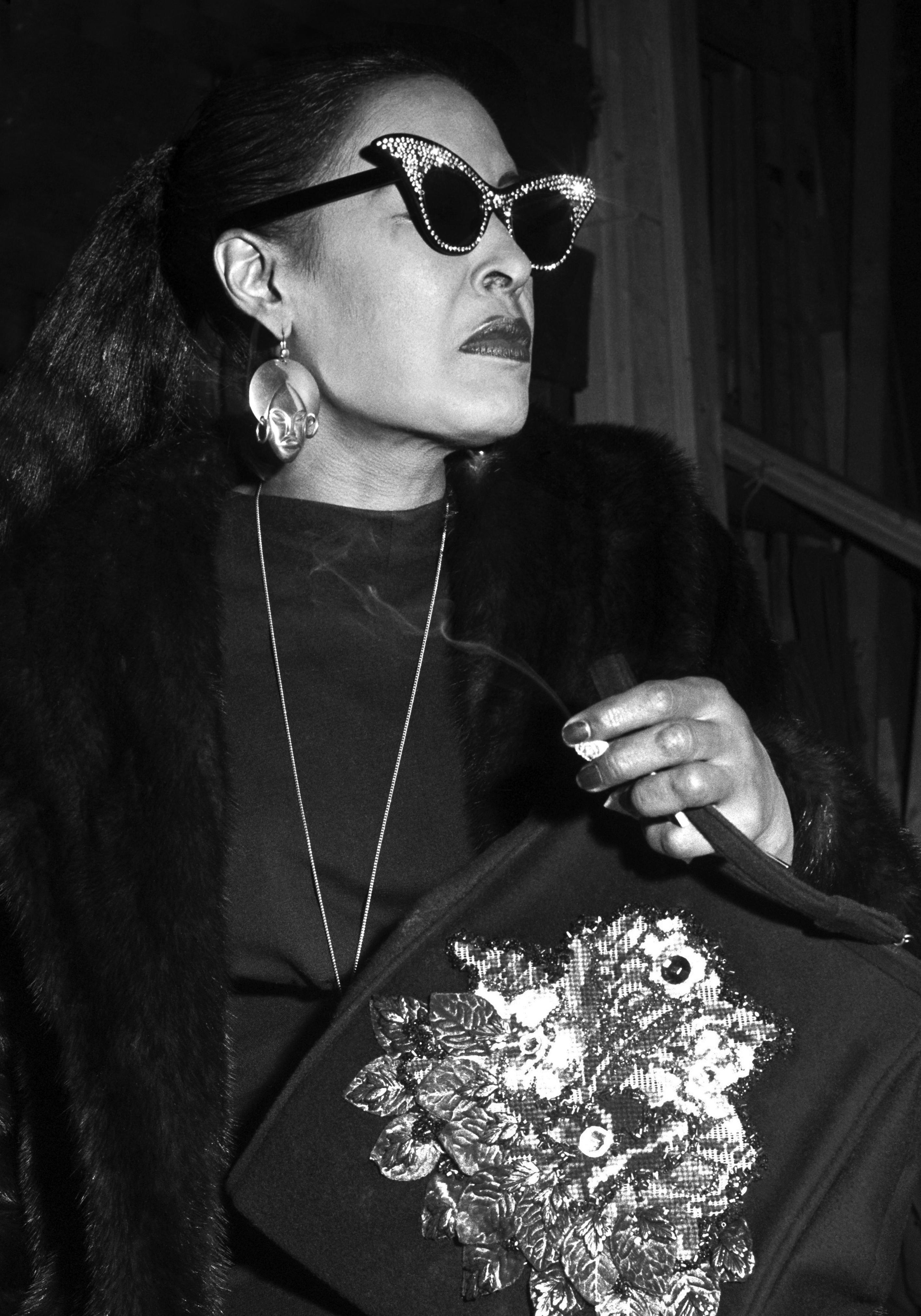 André Sas Portrait Photograph – Billie Holiday an der Olympia