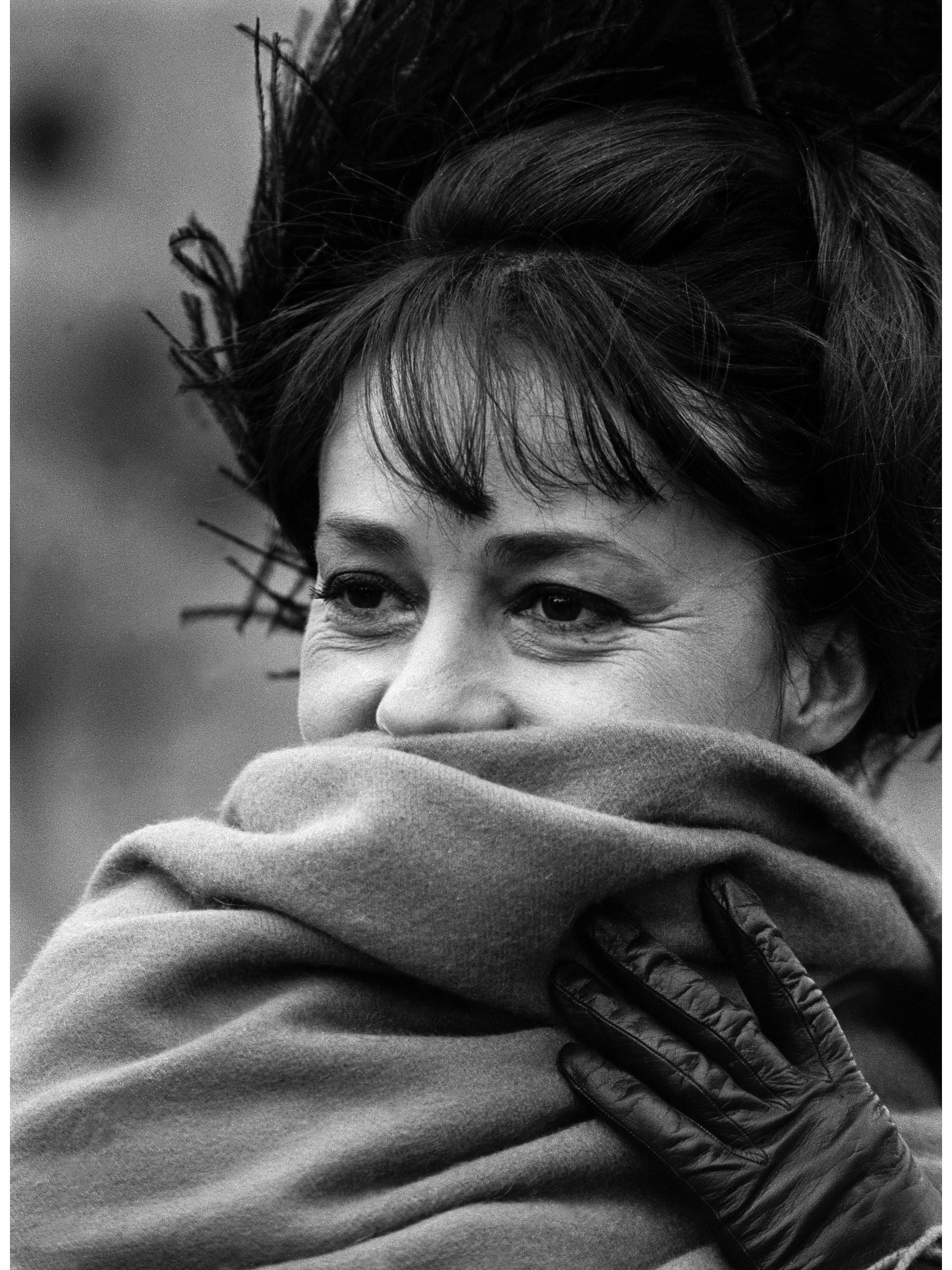 André Sas Figurative Photograph - Jeanne Moreau 