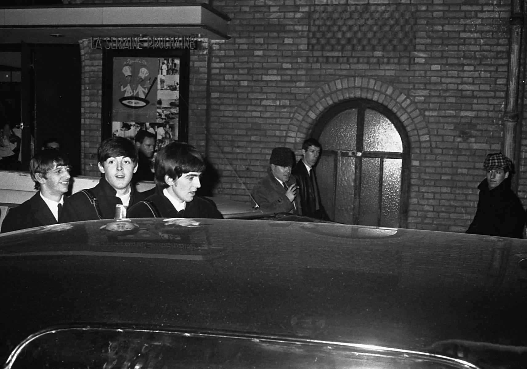 André Sas Portrait Photograph - The Beatles, concert release