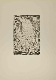 Disastrous - Etching by André Suares - 1926