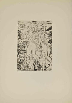 Romanticismo - Acquaforte di André Suares - 1926