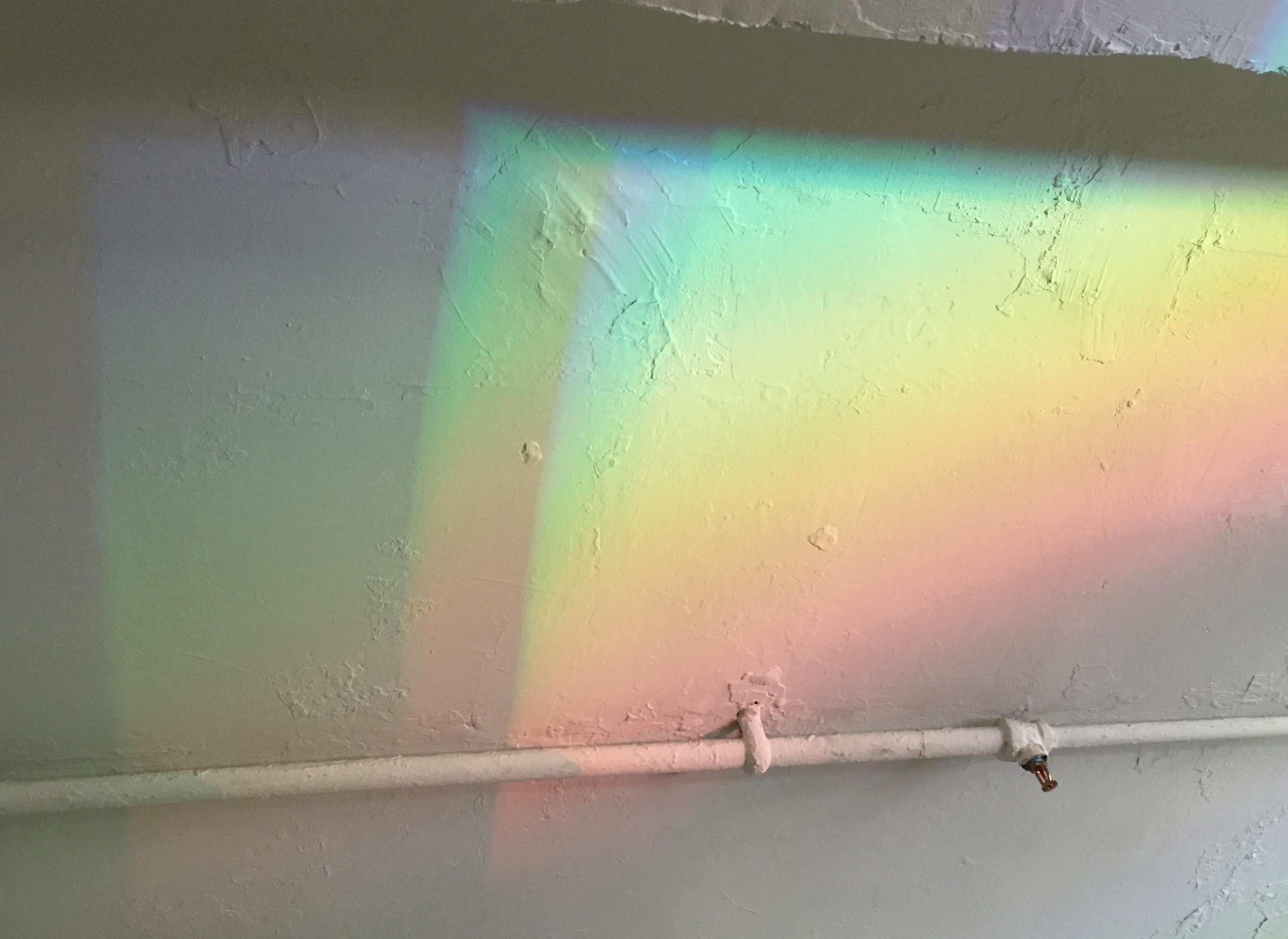 Andra Samelson, Jalü #6 Archivalischer Pigmentdruck auf Leinwand, Ed. 1/5, Regenbögen 