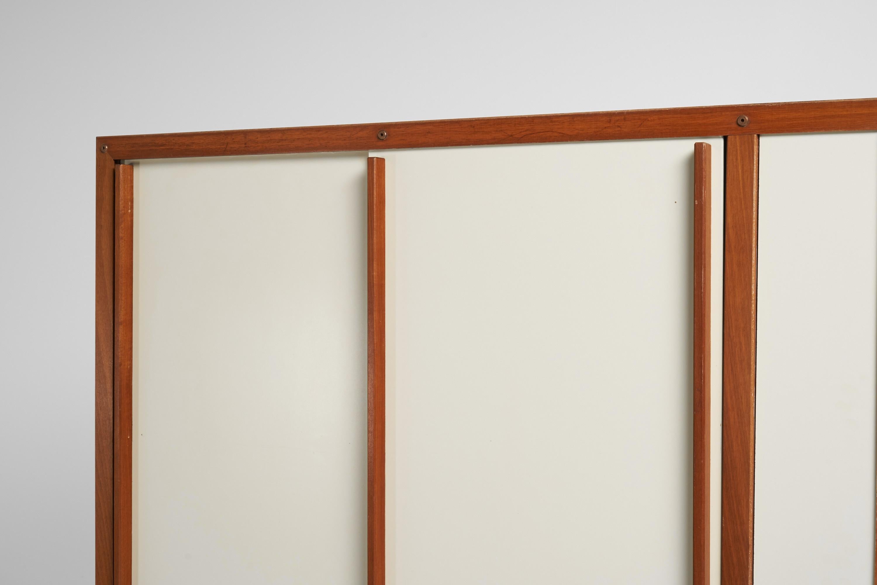 Mid-Century Modern Andre Sornay Room Divider Cabinet, France, 1955 For Sale