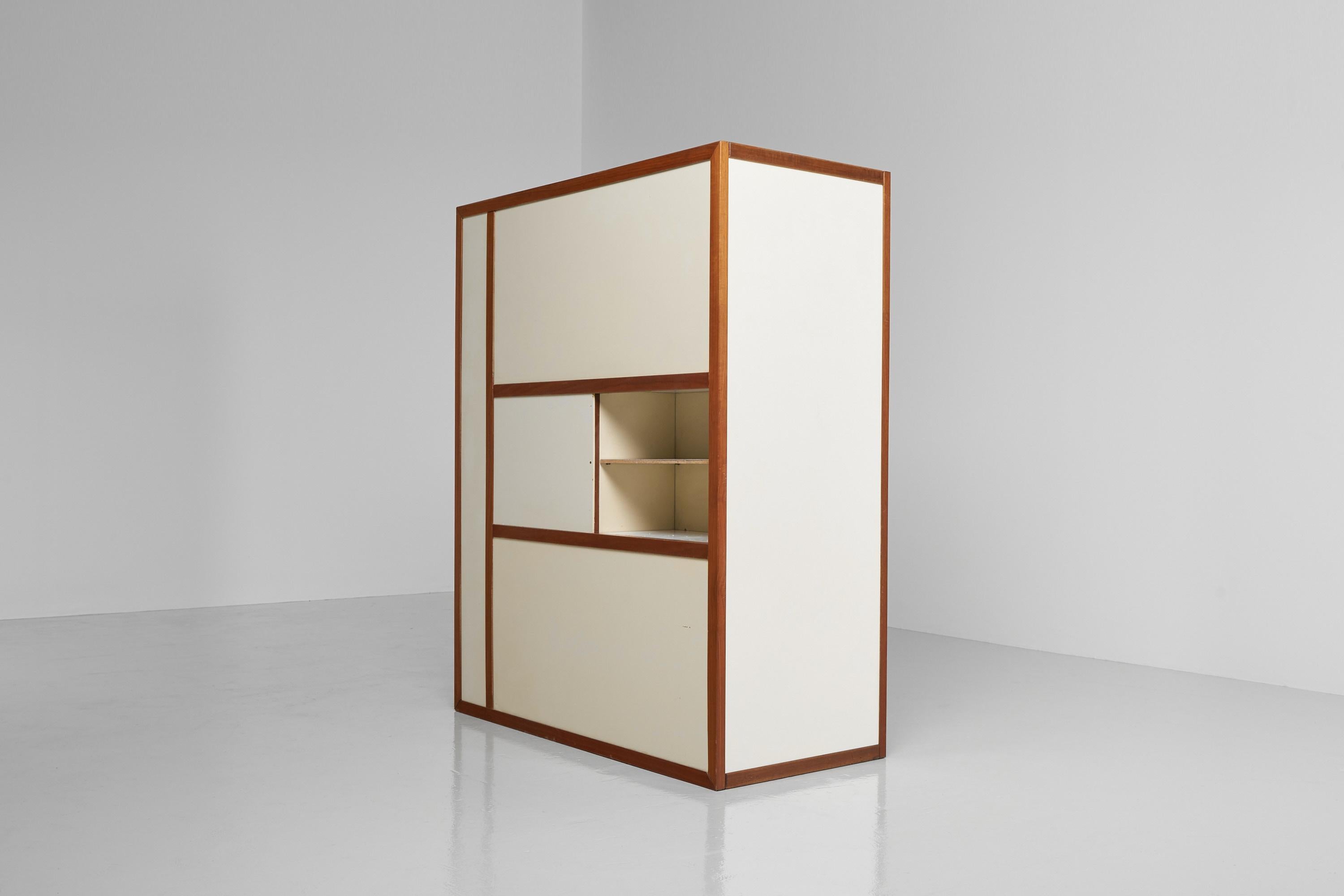 Mid-20th Century Andre Sornay Room Divider Cabinet, France, 1955 For Sale
