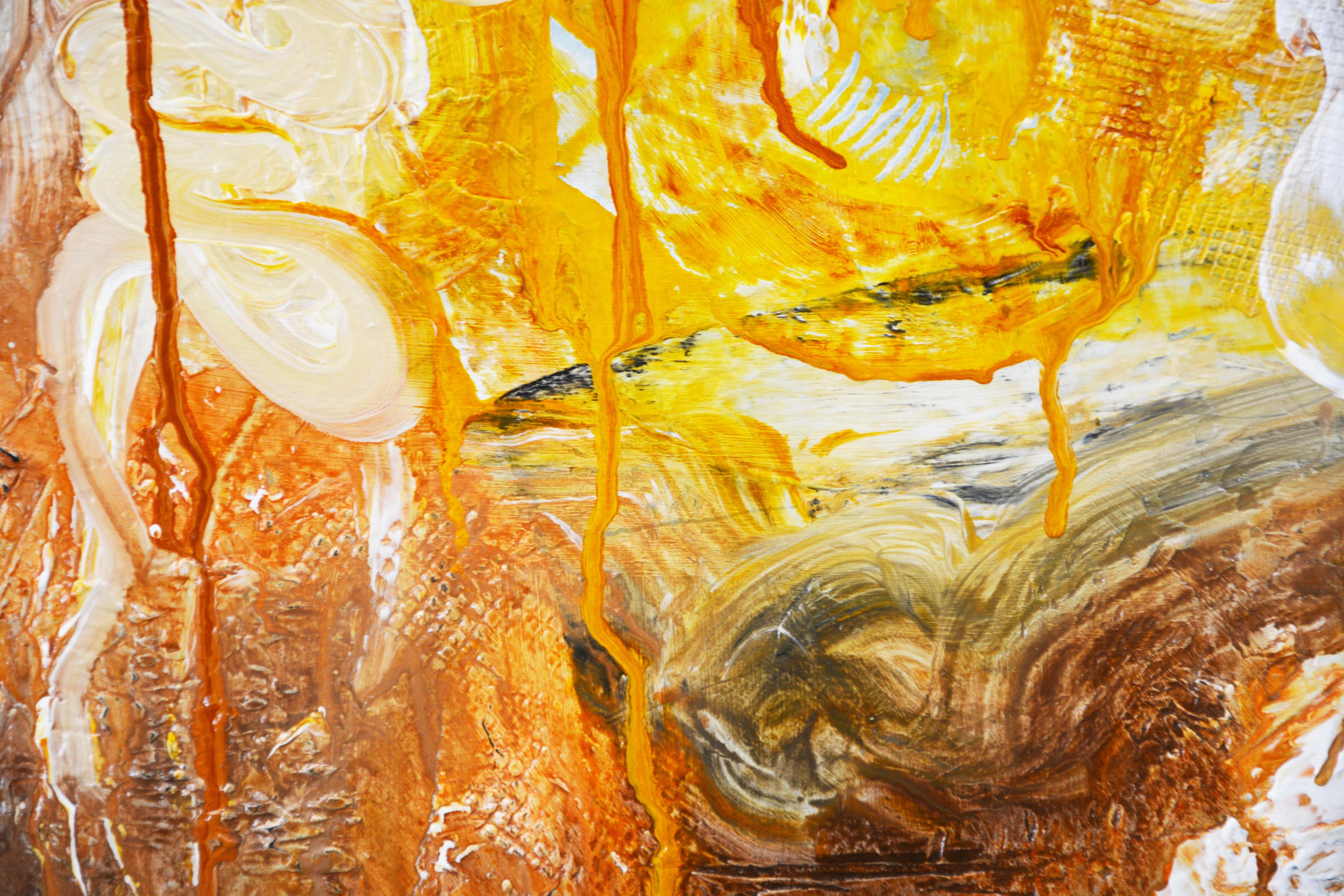 Point de fusion, Technique mixte sur toile en vente 1
