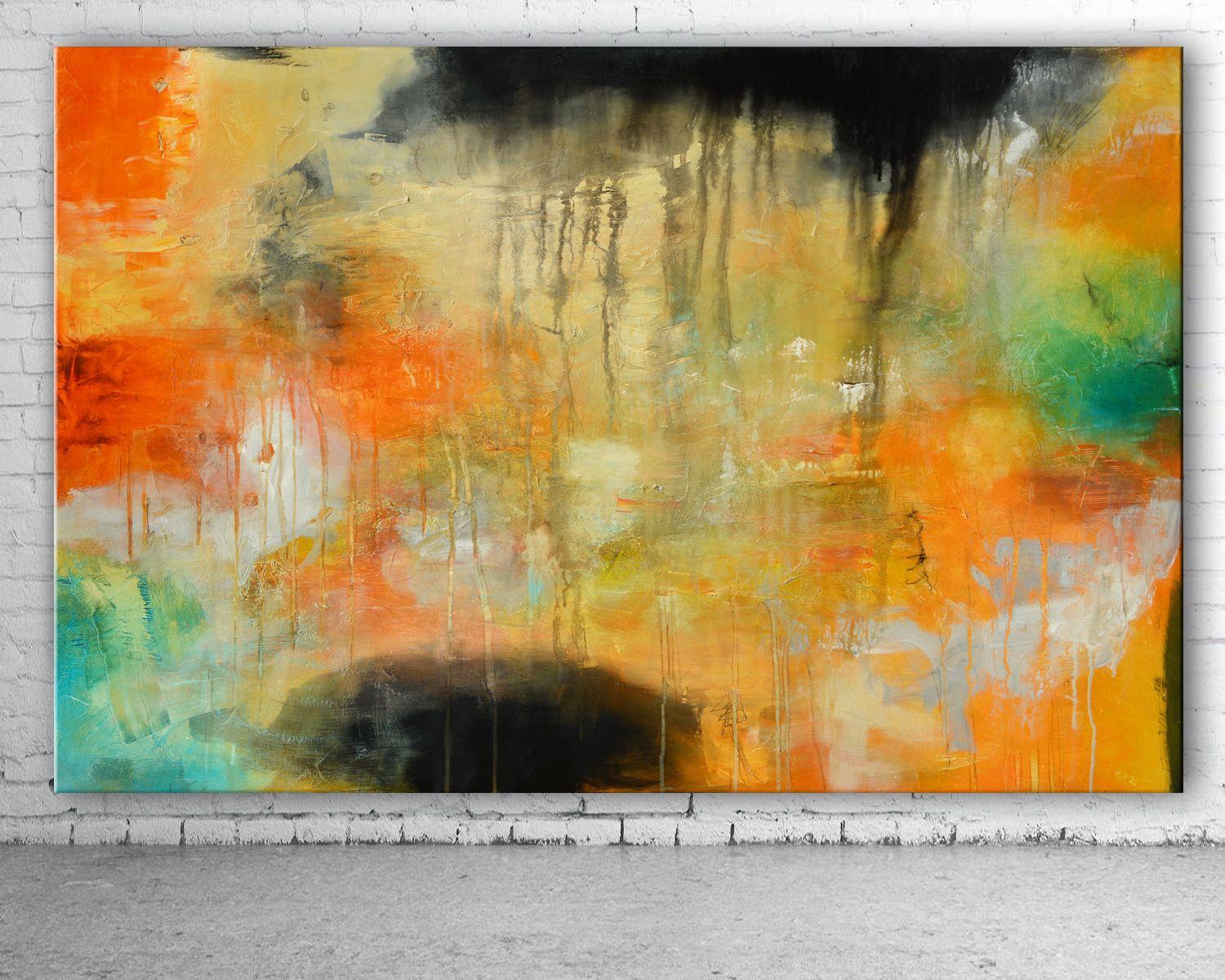Soggettività percettiva III, Tecnica mista su tela - Mixed Media Art Astratto di Andrada Anghel
