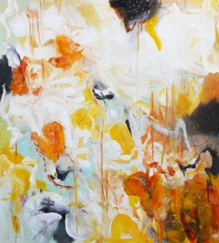 Thousand Memories of Yellow, Mixed Media on Canvas