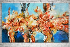Una tendenza a orientarsi in più direzioni, Pittura, Acrilico su tela