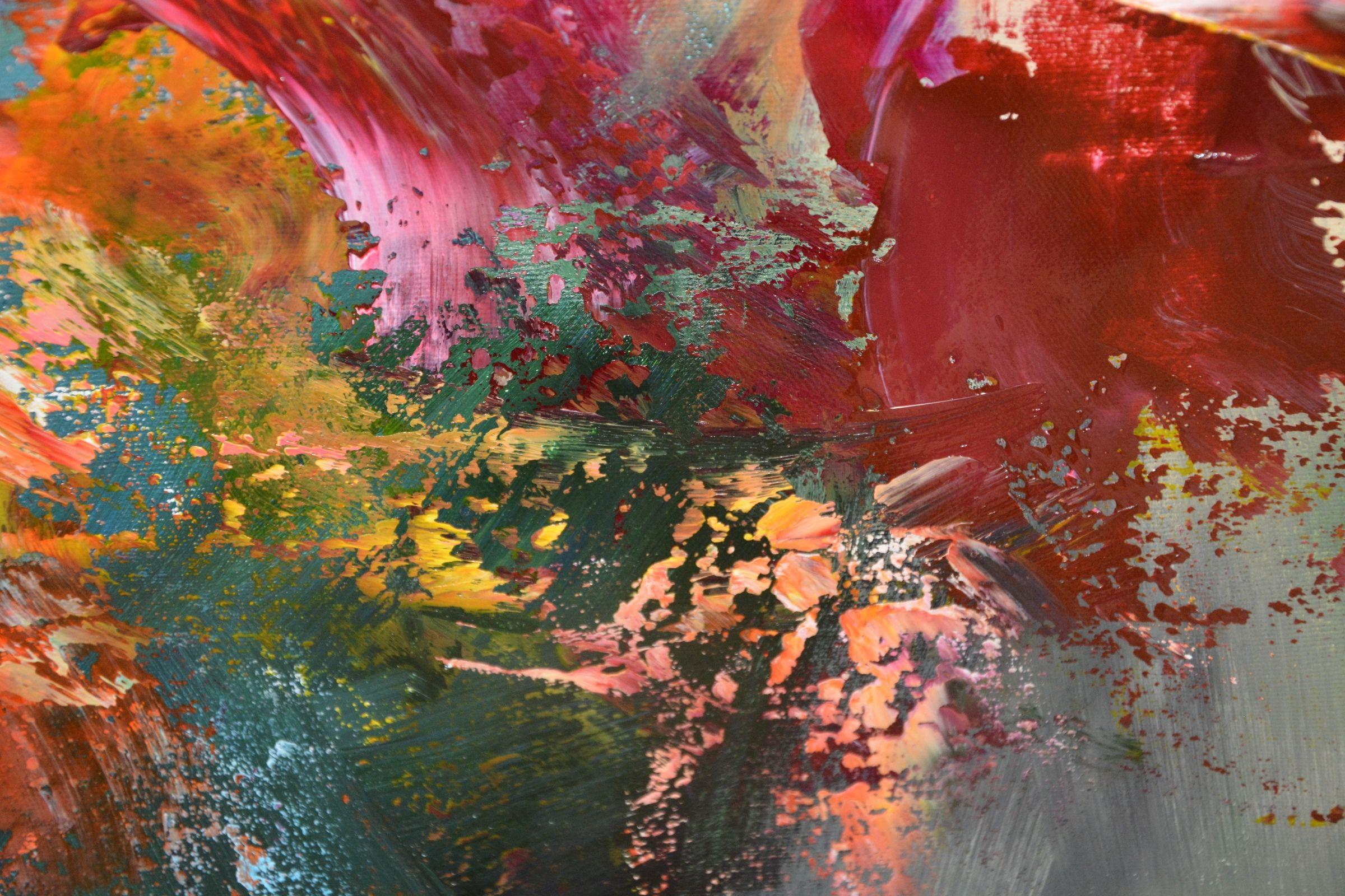 Estallido de color, Pintura, Acrílico sobre lienzo en venta 2