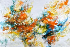Burst of color XXVI, Painting, Acrylic on Canvas