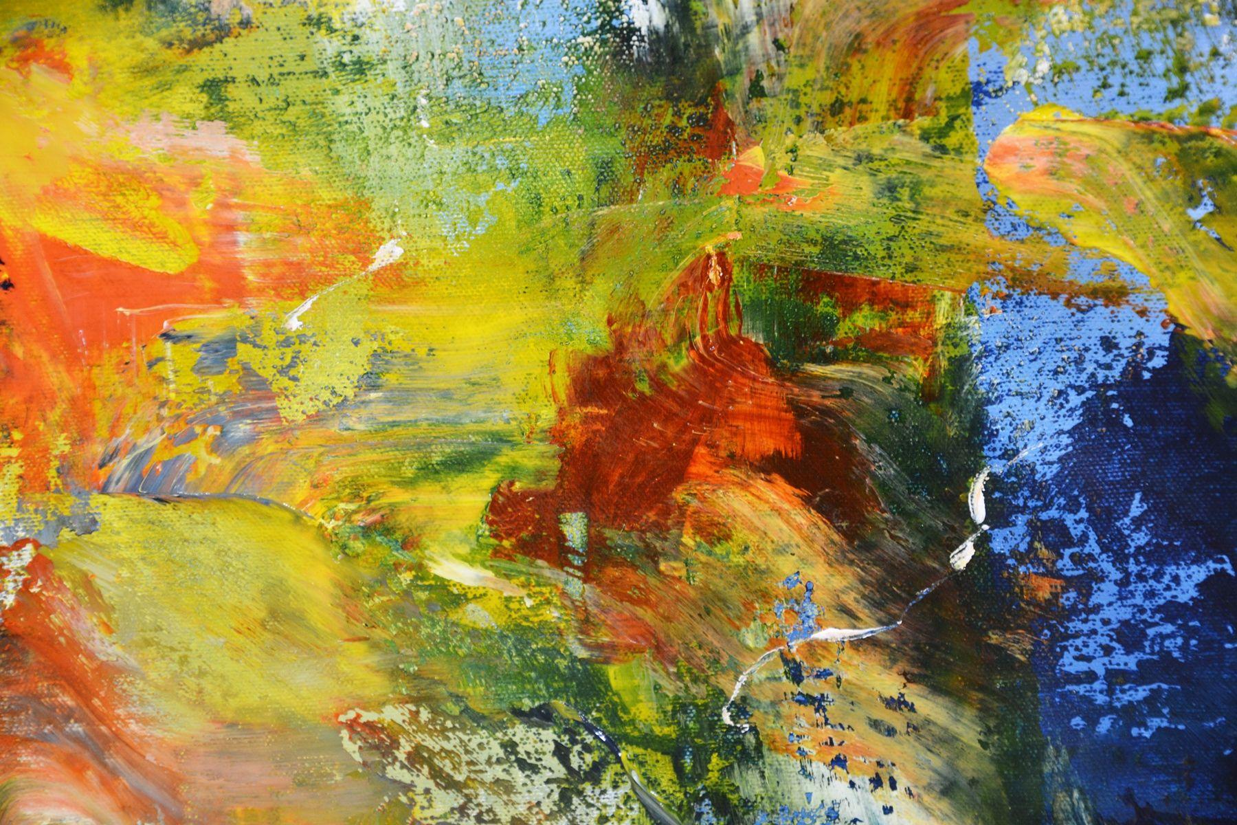 Esplosione di colori XXVIII - Danza estiva, Pittura, Acrilico su tela in vendita 2