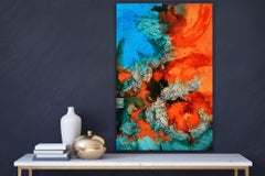 FlyOver, Painting, Acrylic on Wood Panel