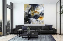Graceful emergence of the light, Painting, Acrylic on Canvas
