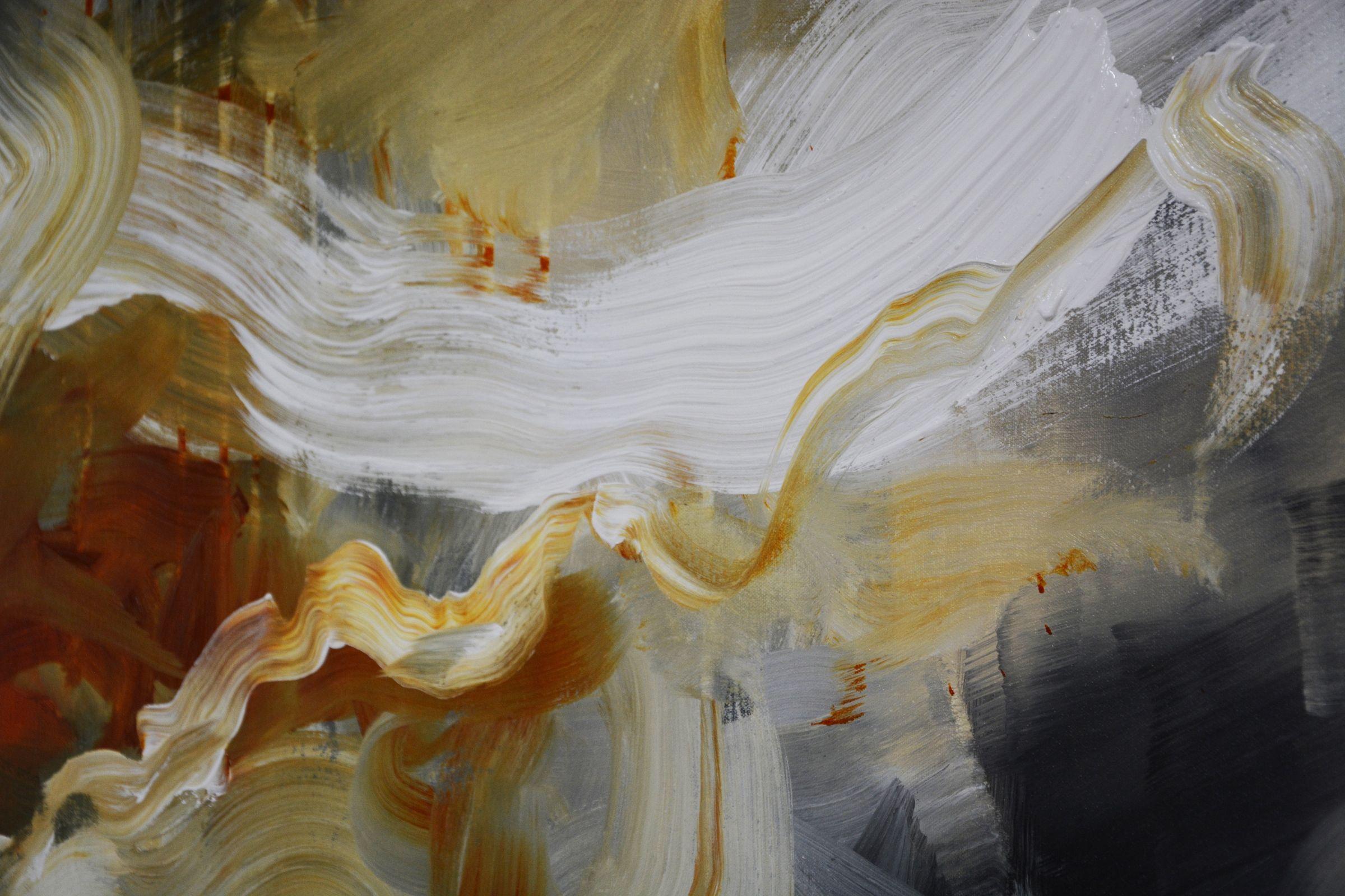 Graceful emergence of the light, Painting, Acrylic on Canvas 2