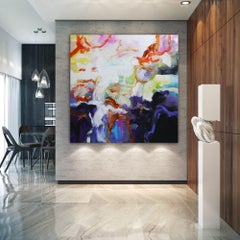 I'd Rather Be Alone, Gemälde, Acryl auf Leinwand