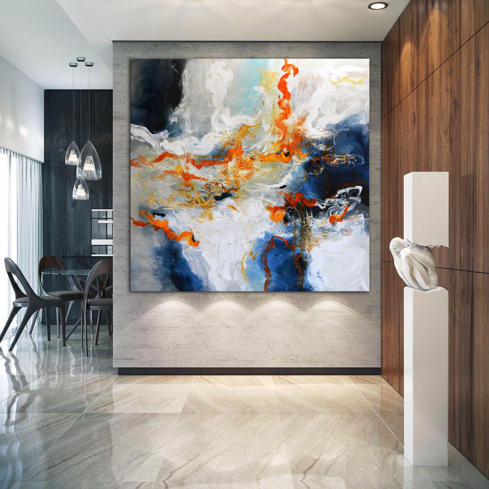 Como la lluvia de verano - UNA RADIOGRAFÍA DE MI MENTE ser, Pintura, Acrílico sobre lienzo - Painting Expresionismo abstracto de Andrada Anghel